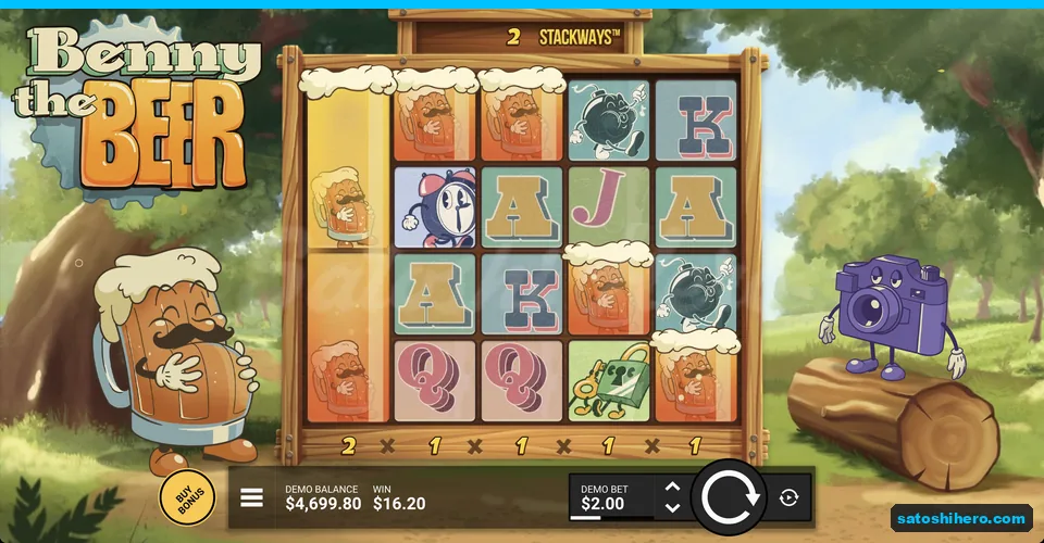Benny stacks reel one for $16.20