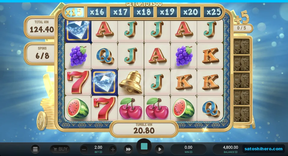 Super ladder at x15 with banked total