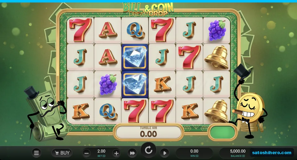 Six by four reels with mascot pair