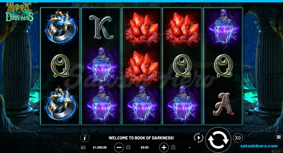Board at rest with rings and potions
