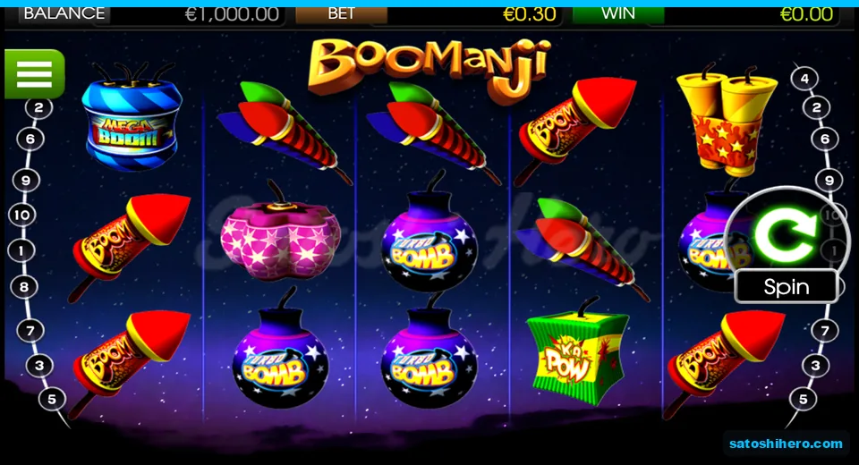 Fresh $1,000.00 balance beside bombs, rockets, and firecrackers