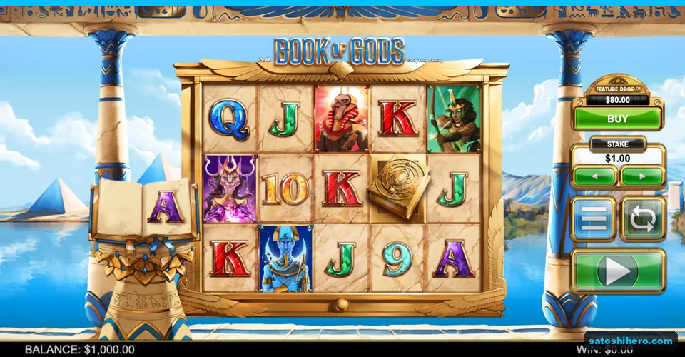 Five-reel grid settled before a spin