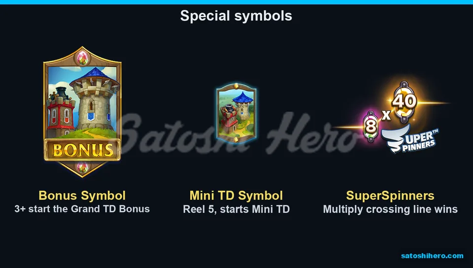 Bonus shield, Mini TD card, numbered disc
