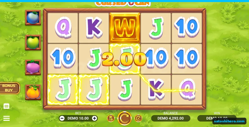 Jacks outlined with a 10.00 win bar