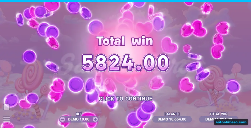 $5,824.00 total win card on $10.00 bet