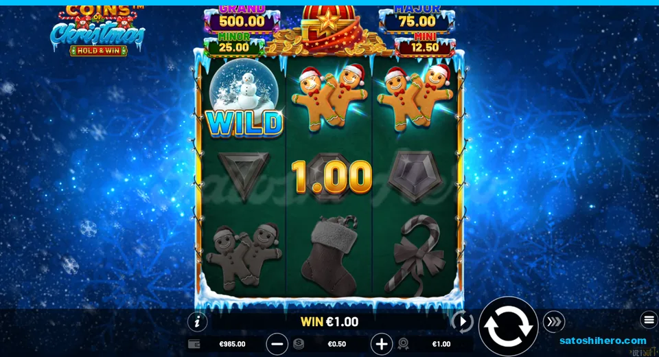 One euro win with Wild and gingerbread