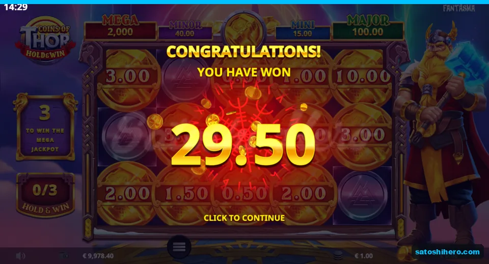 29.50 collect card over locked coins