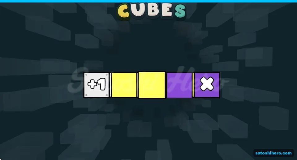 Yellow cube revealed on the pick screen
