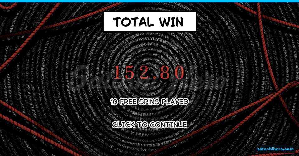 Total card shows $152.80 from 10 spins