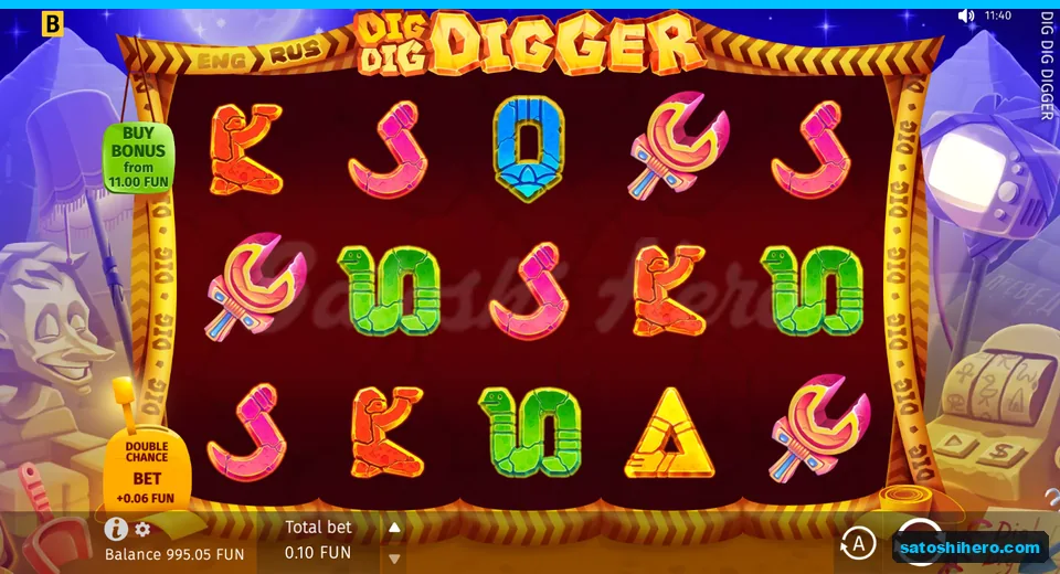 Game screen showing stone letters, pink Keys and green 10s