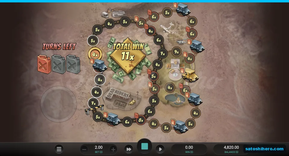 Trail tiles rise after first lap with fuel left