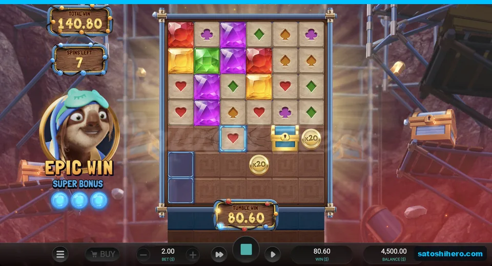 Epic Win with $140.80 banked