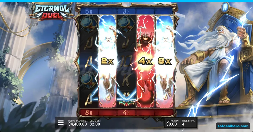 Three DuelReels and 4x Wild line up