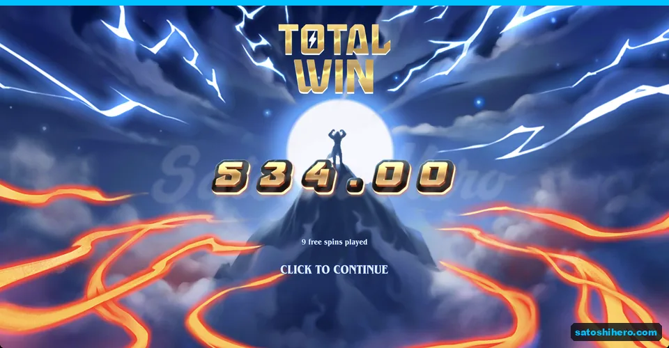 Total card shows $534.00 from 9 spins