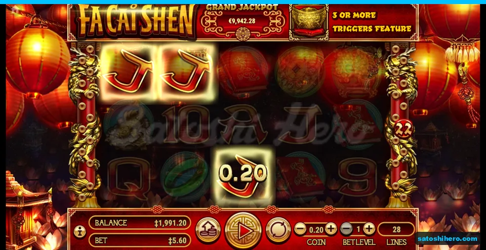 Line win highlighted over Jack symbols
