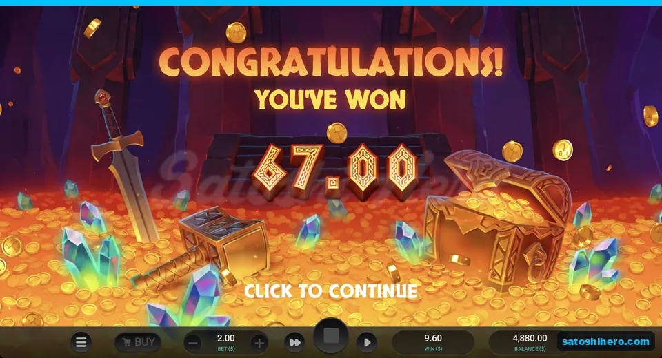 Collect screen shows $67.00 total