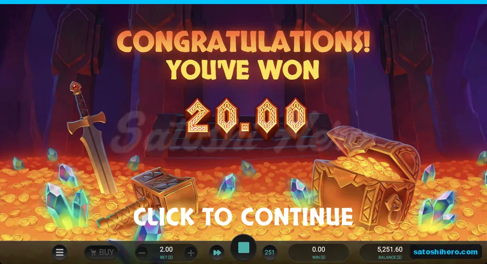 Prize screen shows a $20.00 award