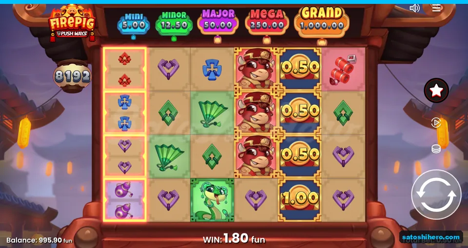 Hot Zone splits reel with $1.80 win