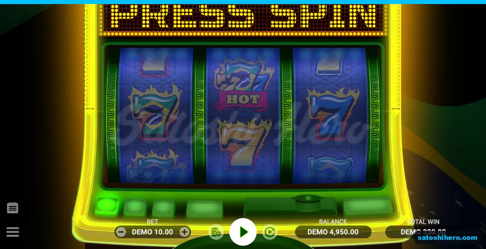 330.00 DEMO total shown after the second free-spin round