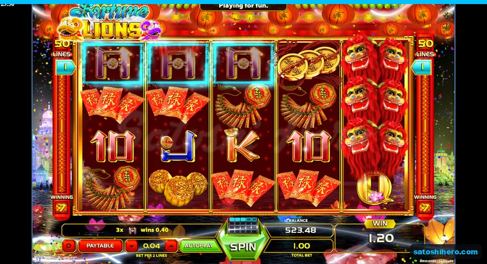 1.20 win with three aces boxed