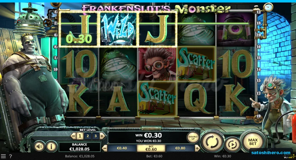 $0.30 line win with Wild and Jacks