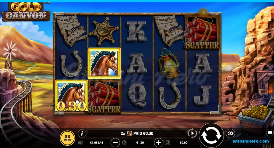 Two horses highlighted with 0.90 euro total