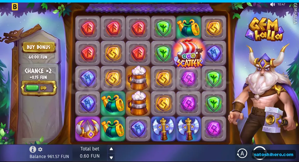 Base board with runes and longship scatter