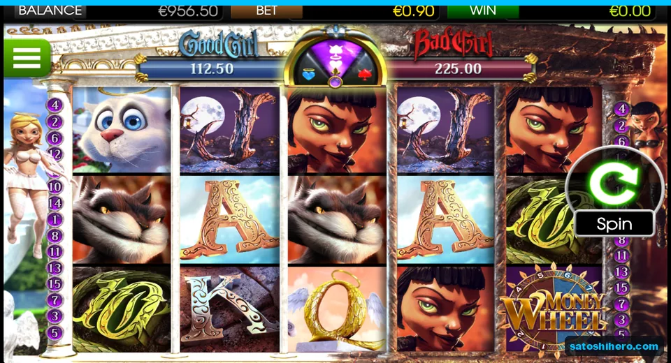 Settled 5x3 board with jackpot banners above