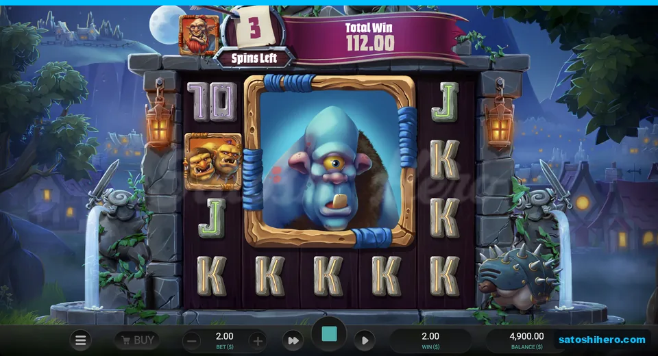 Blue Cyclops Giant sits over $112 banked