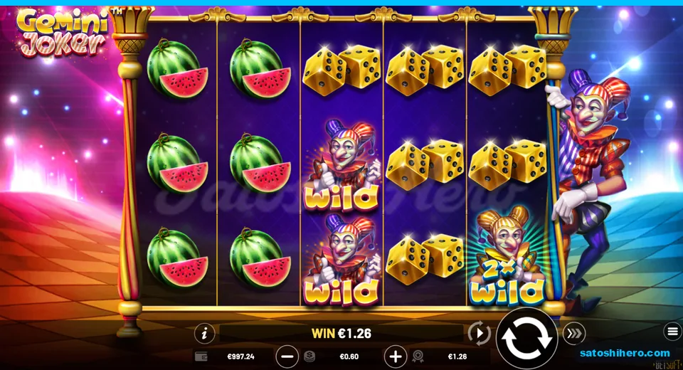$1.26 win with watermelons and wilds