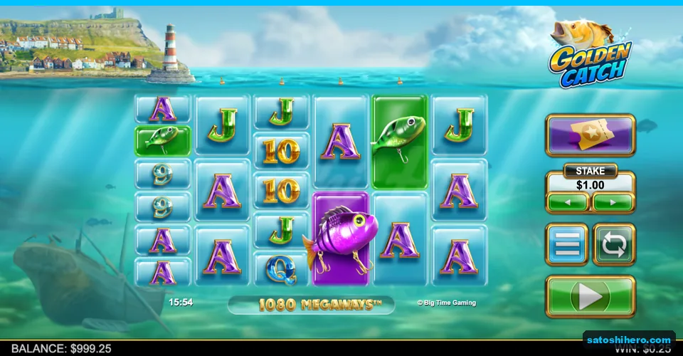 Six reels settled with a $0.25 win