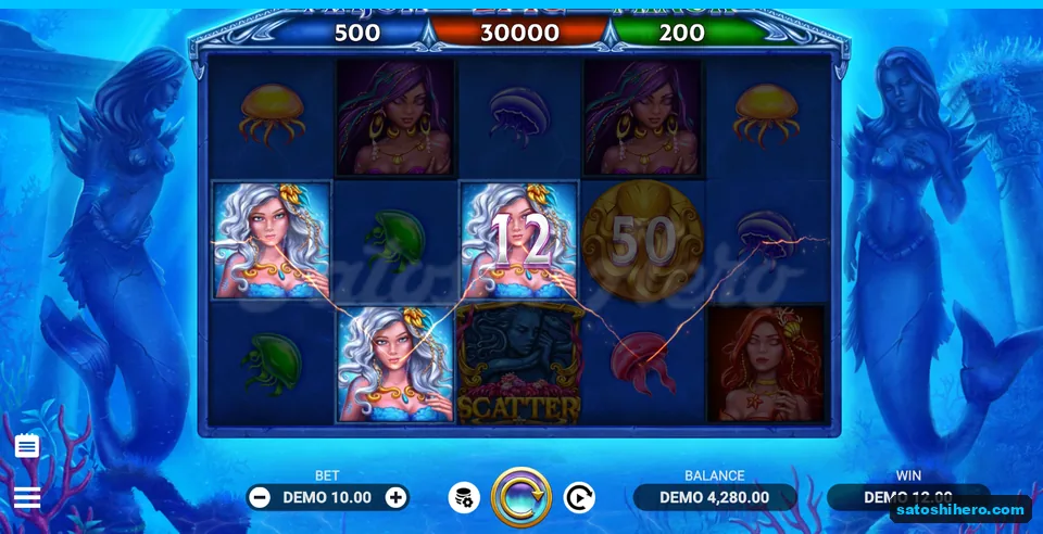 12.00 paid by three silver-haired sirens