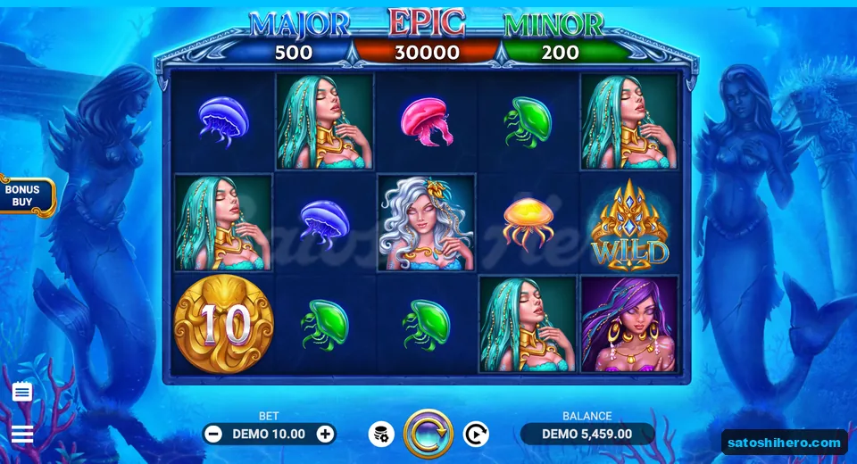 5x3 reels settled with sirens and coin