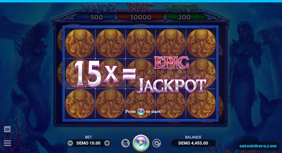 15x Epic Jackpot prompt covers coin grid