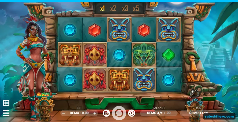 11.00 DEMO win settled with multiplier reset to x1