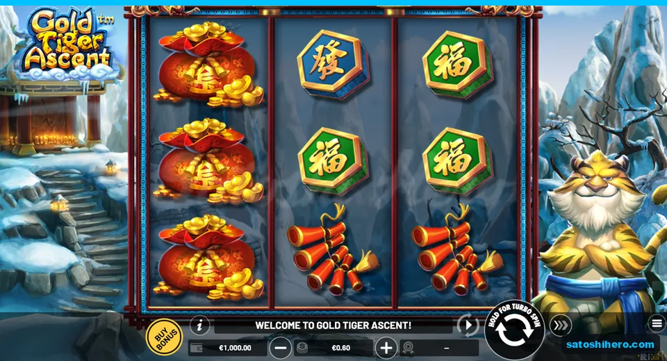 Settled base board with gold sacks and firecrackers