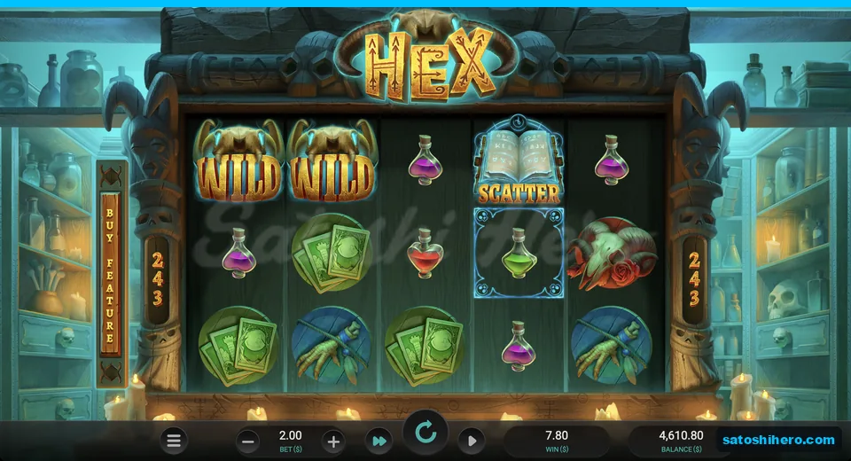 Wild symbols help a $7.80 ways win