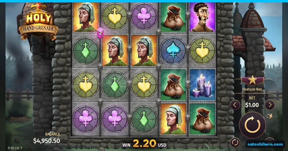 Five-reel win with 2x spinner