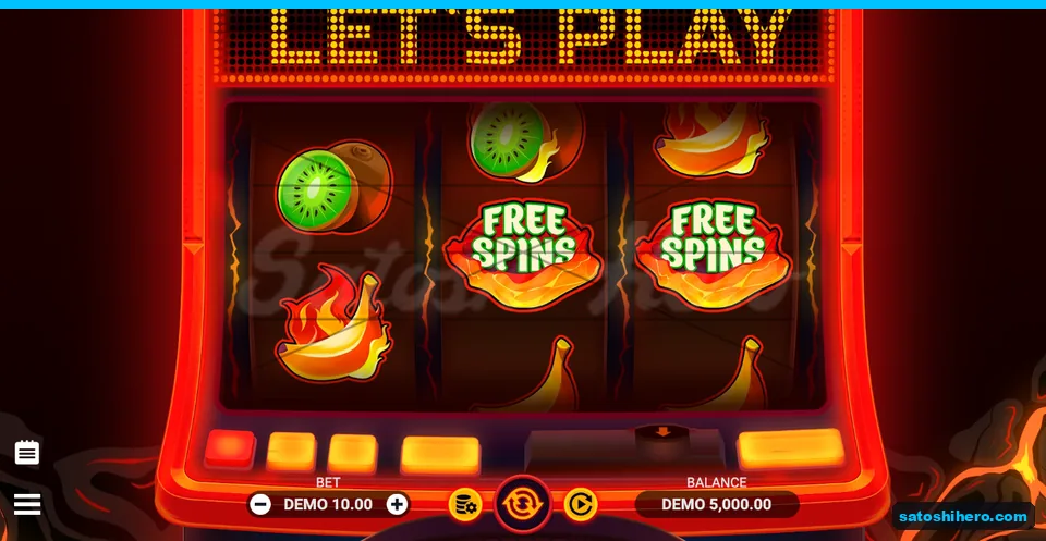10.00 bet with red cabinet at rest