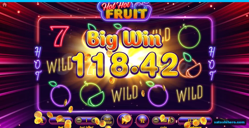 Wild outlines triggered a 380.00 win banner