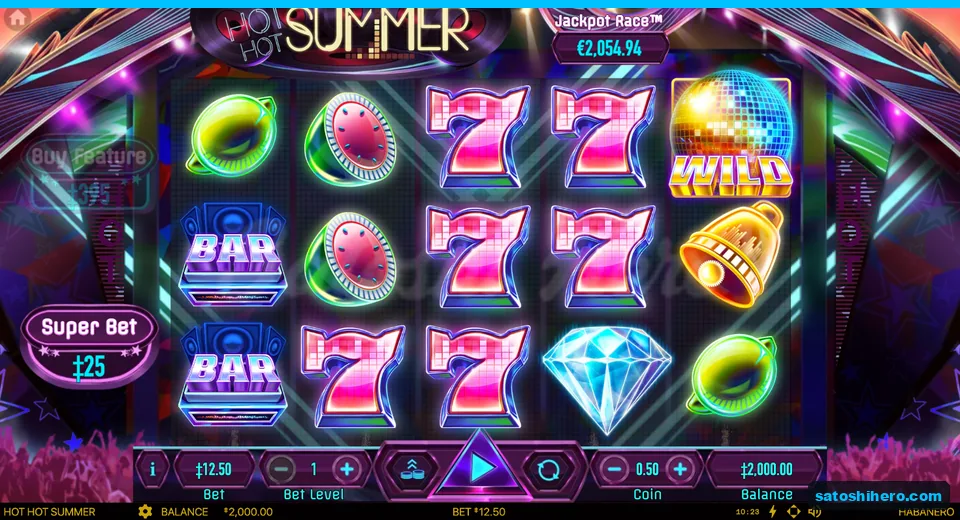 Reels settled with fruit and disco wild