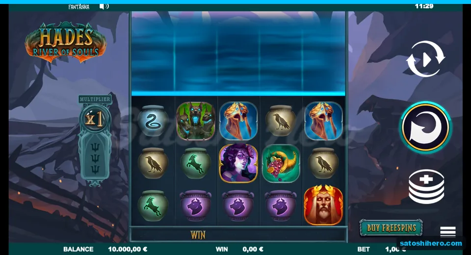 Fresh balance shown with portraits and urns