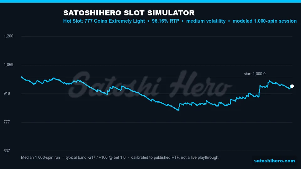 Graph layout showing blue 1000-spin simulator curve