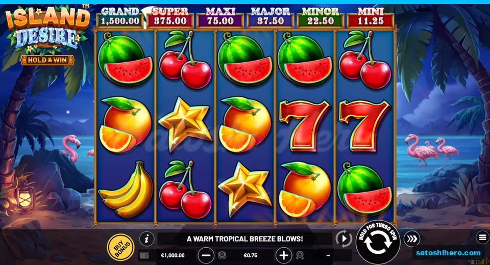 Night beach grid settled with $0.75 bet