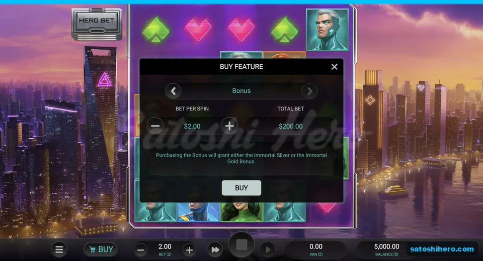 Buy panel shows $200 Bonus price