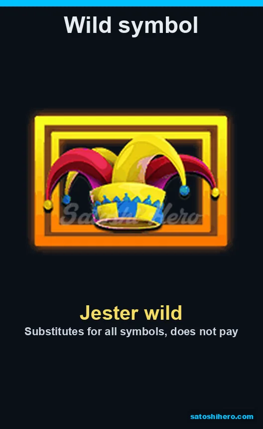 Jester wild revealed as the reel-substituting feature symbol