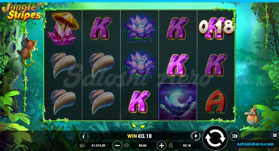 Purple K symbols show a $0.18 win
