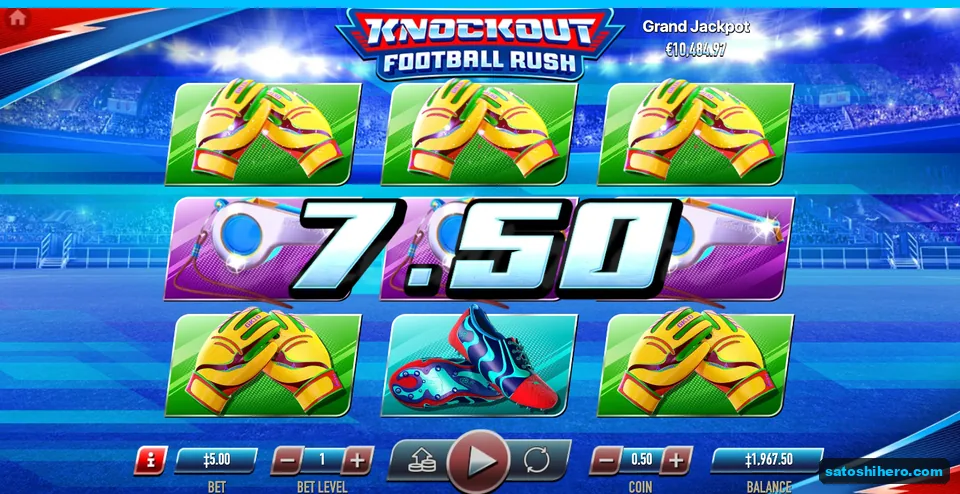 Two line wins produced a 7.50 total