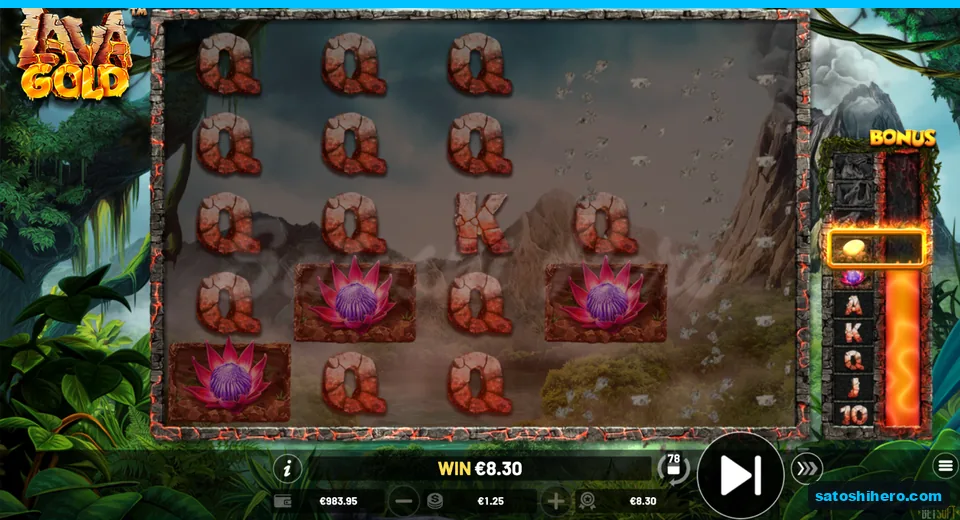 $8.30 win banner over Q-heavy grid