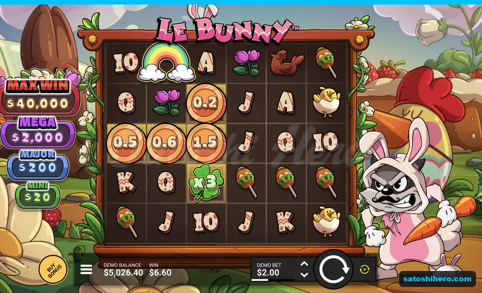 Rainbow reveals bronze coins and clover win